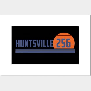 256 Huntsville Alabama Area Code Posters and Art